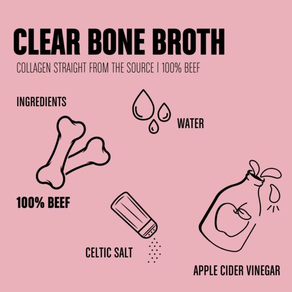 100% BIO Beef Clear Bone Broth - Image 3